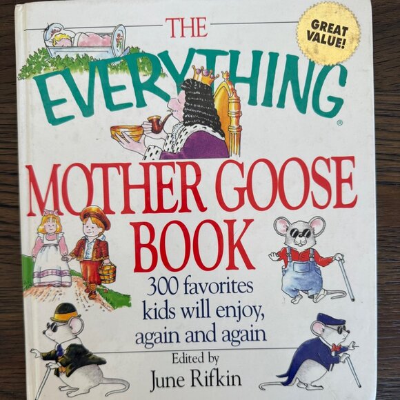 The Everything Mother Goose Book (2001, Hardcover) – Edited by June Rifkin - Picture 1 of 4